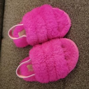 Fluff Yeah Ugg Slides -Toddler 8